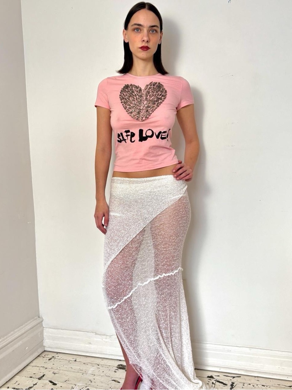 S/S 2001 Moschino “Safe Love” runway top - Picture 6 of 8